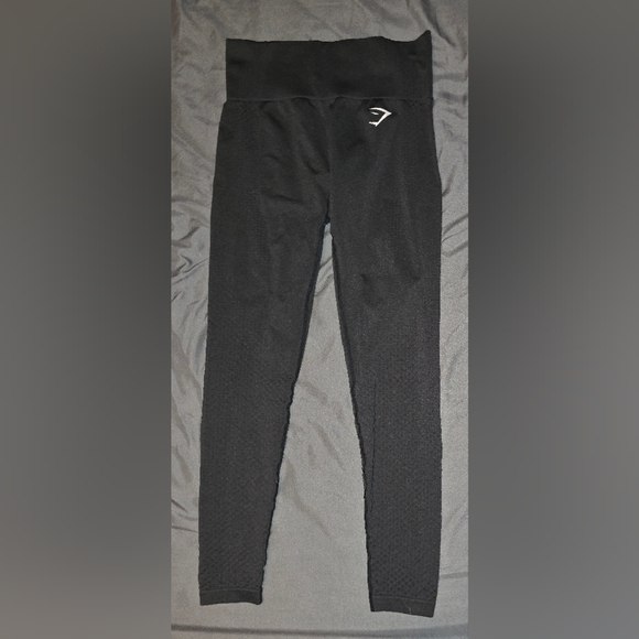 Gymshark Black High-Waisted Leggings - Picture 1 of 1